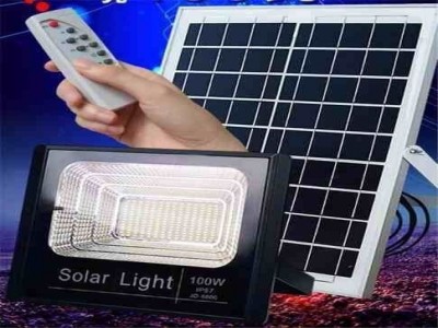 Refletor Solar LED 60W - Completo