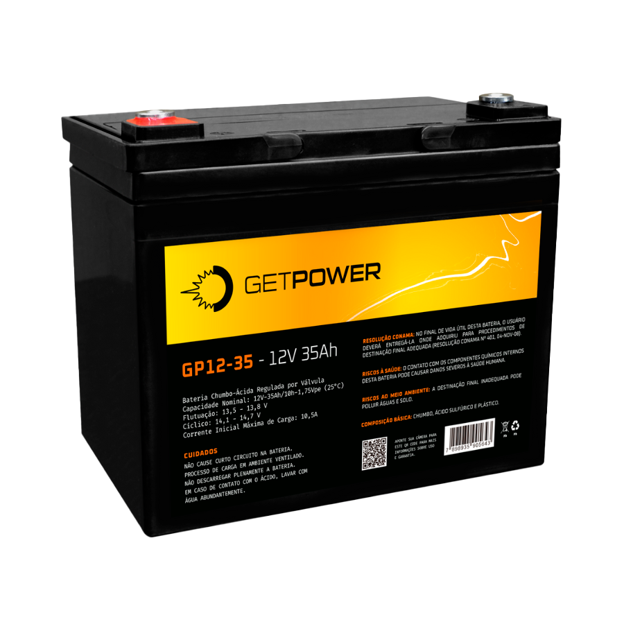 Bateria Getpower GP 12-35 — imagem disponibilizada na página de origem