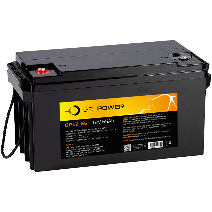 Bateria Getpower GP 12-65 — imagem disponibilizada na página de origem
