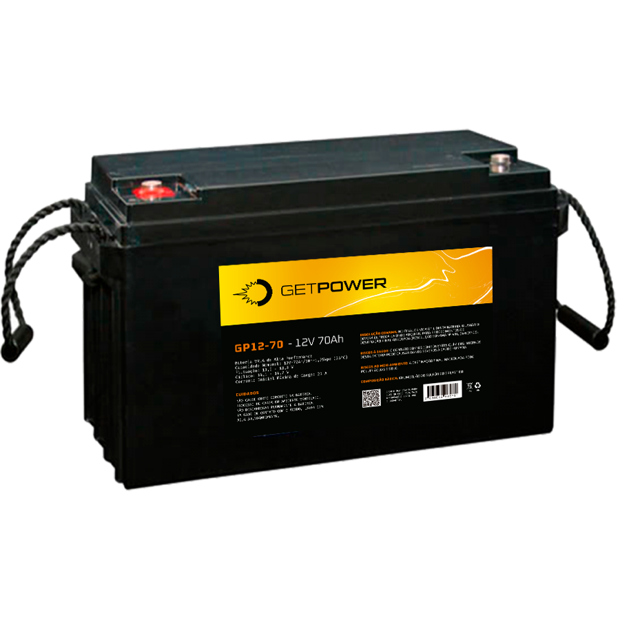 Bateria Getpower GP 12-70 — imagem disponibilizada na página de origem