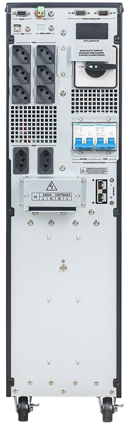 Intelbras DNB 6.0 kVA 220 V TW SB — Traseira