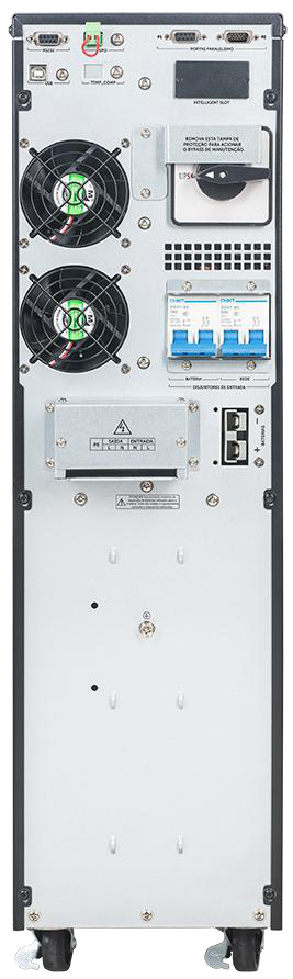 Intelbras DNB 10 kVA 220 V TW — Traseira