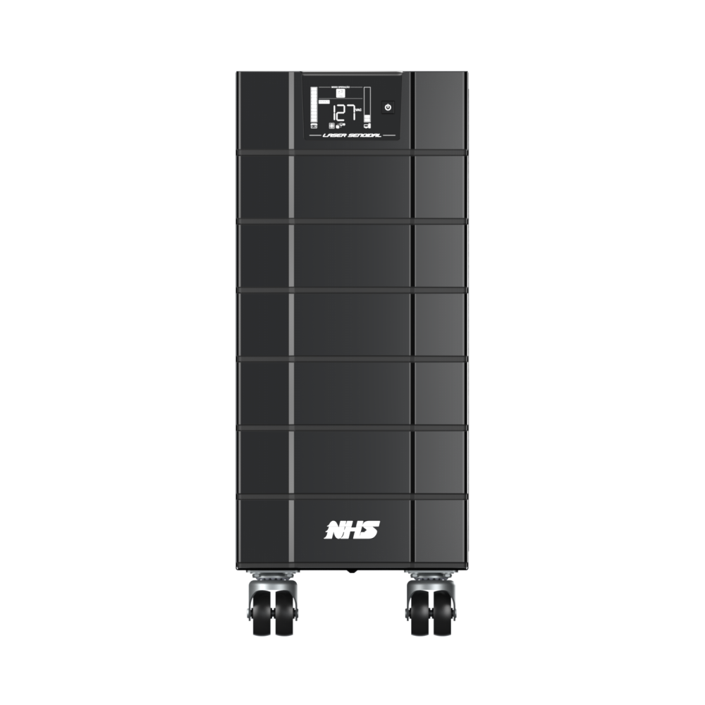 NHS Nobreak Laser Senoidal (GIII EXT 3300VA/3b.45Ah/USB) — Vista frontal