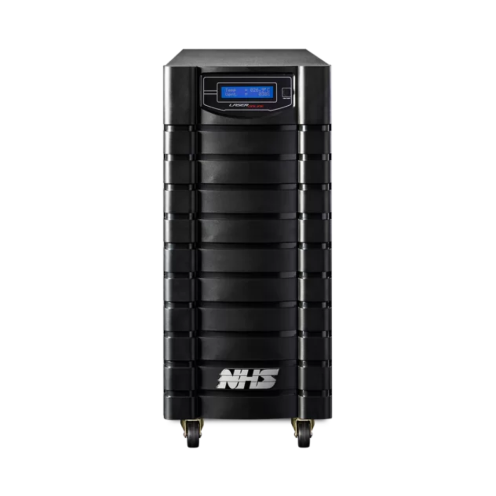 NHS Nobreak Laser OL (EXT 5000VA/12b.9Ah/Monof.S.120V/FP=0,9) — Vista frontal