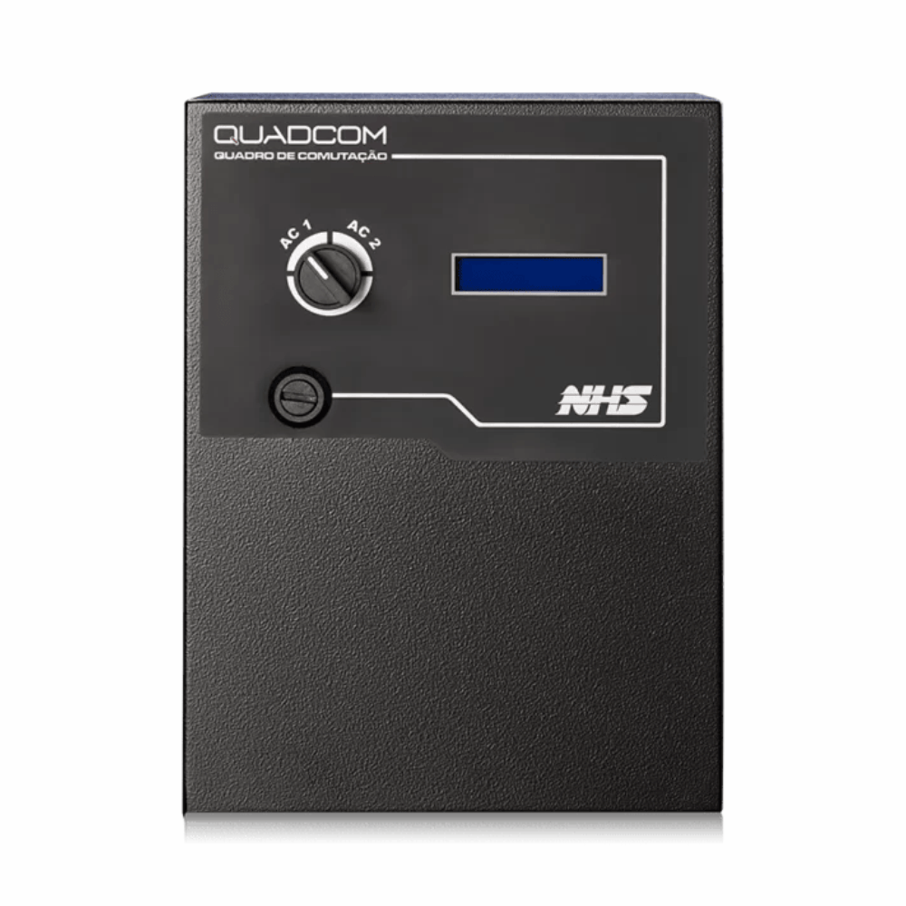 NHS Quadro de Comutação Automático QuadCom 50A — Vista frontal
