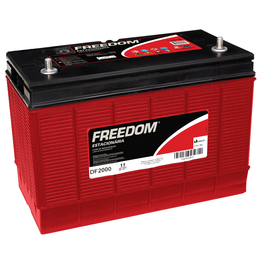 Bateria estacionária Freedom DF2000 — vista em perspectiva