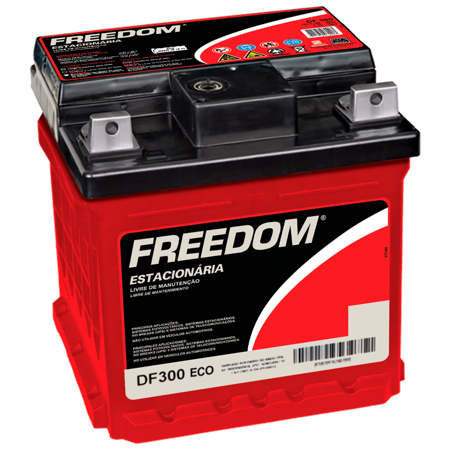 Bateria estacionária Freedom DF300 — vista em perspectiva
