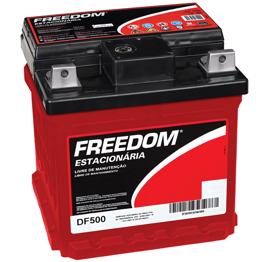 Bateria estacionária Freedom DF500 — vista em perspectiva