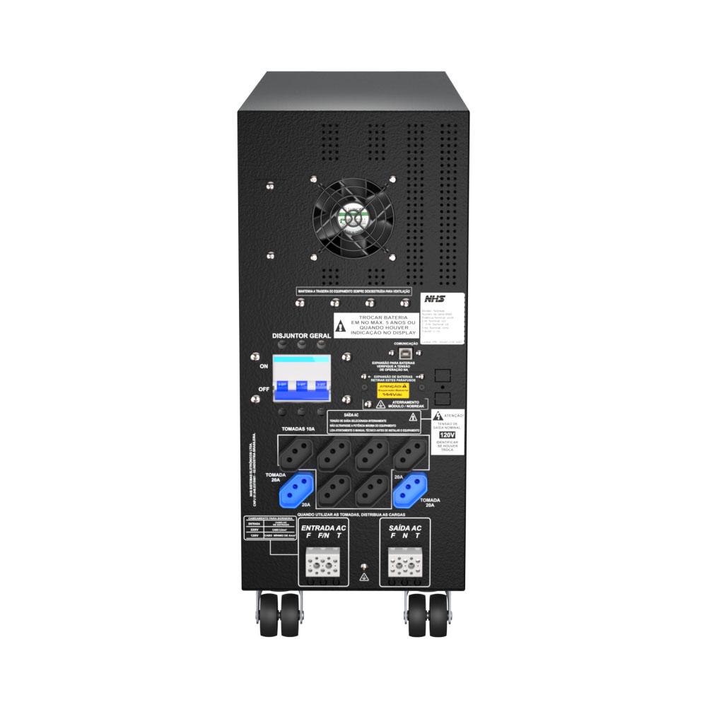 Laser Senoidal GIII 5000 VA — traseira — foto NHS