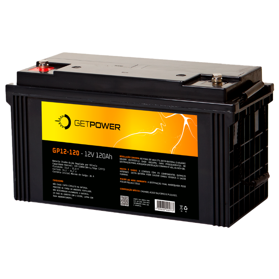 Bateria Getpower GP 12-120 — imagem disponibilizada na página de origem