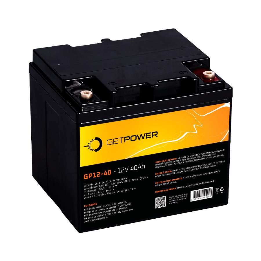 Bateria Getpower GP 12-40 — imagem disponibilizada na página de origem