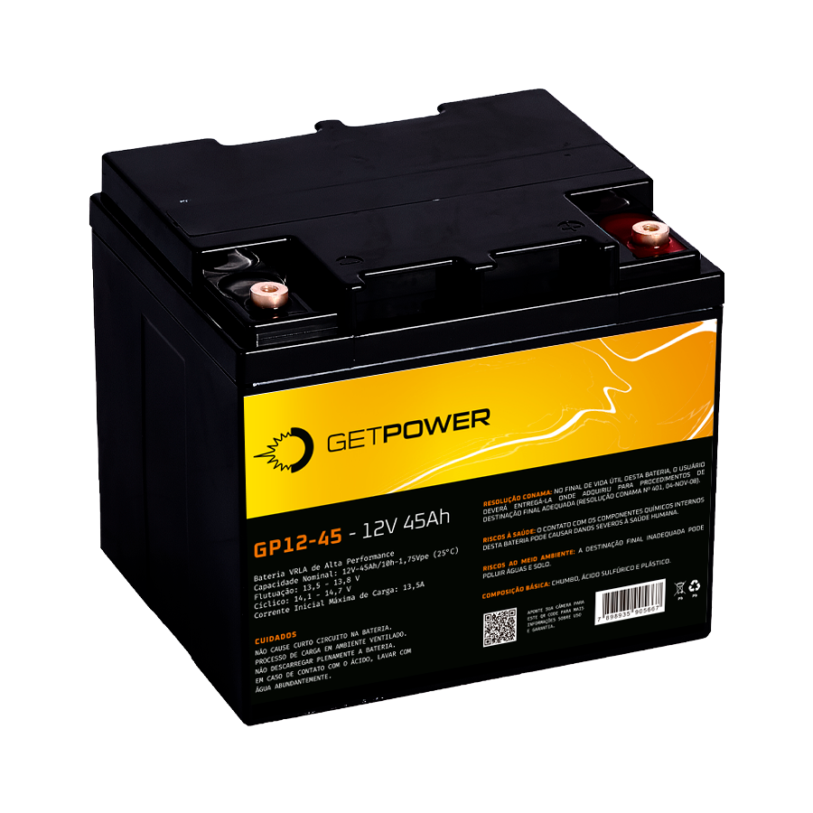 Bateria Getpower GP 12-45 — imagem disponibilizada na página de origem