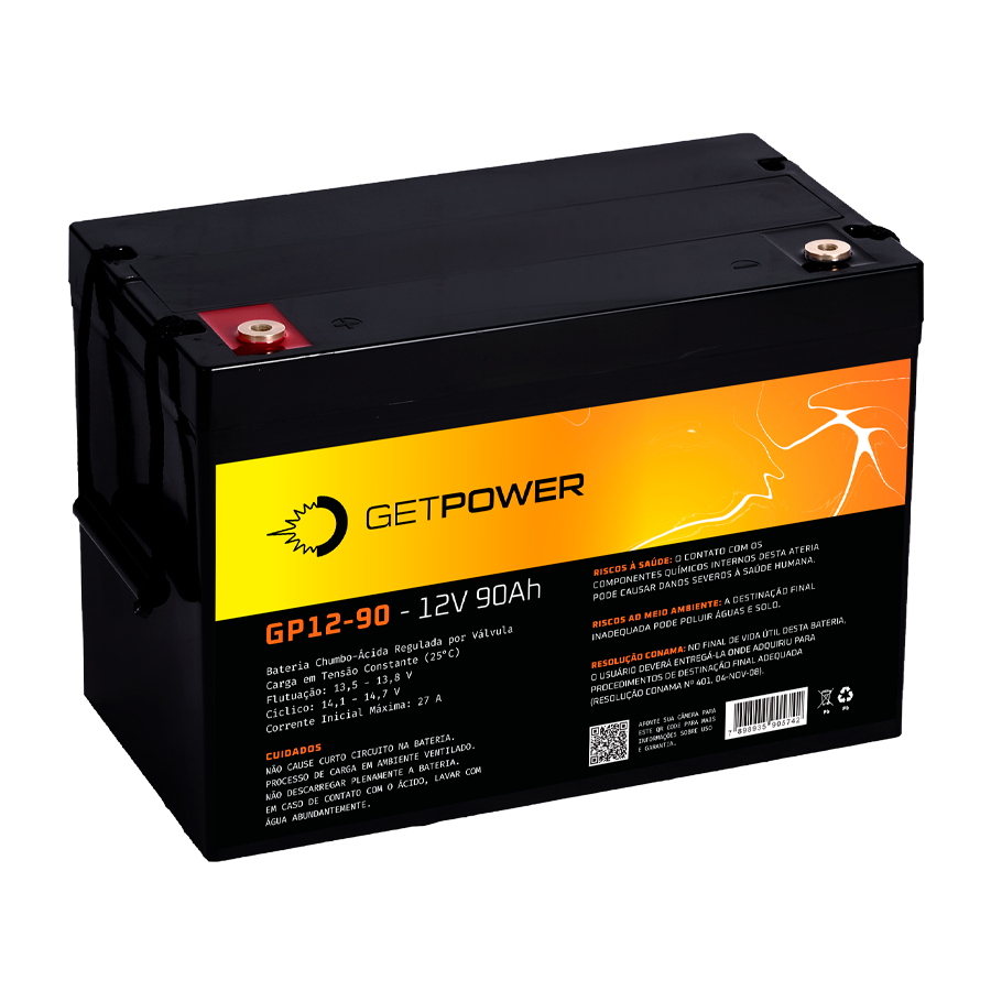 Bateria Getpower GP 12-90 — imagem disponibilizada na página de origem