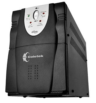 Coletek Armazen Laser 3200 VA, visto de frente e pela lateral direita