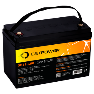 Bateria Getpower GP 12-100 — imagem disponibilizada na página de origem