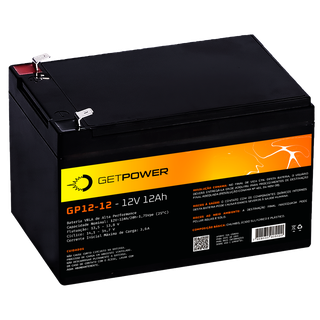 Bateria Getpower GP 12-12 — imagem disponibilizada na página de origem
