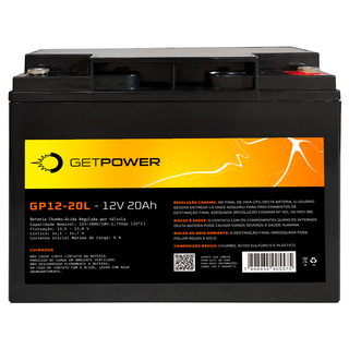 Bateria Getpower GP 12-20L — imagem disponibilizada na página de origem