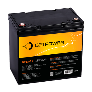 Bateria Getpower GP 12-55 — imagem disponibilizada na página de origem