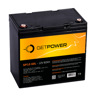 Bateria Getpower GP 12-60L — imagem disponibilizada na página de origem