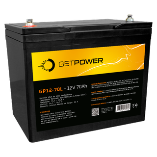Bateria Getpower GP 12-70L — imagem disponibilizada na página de origem